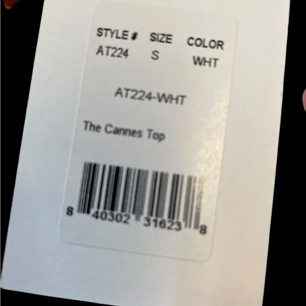 Andie Swim‎ x Demi Moore Small White Swim Top - Picture 5 of 5